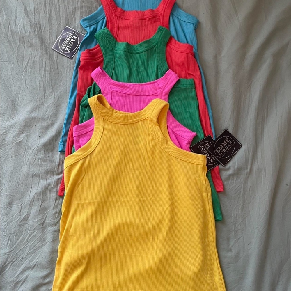Colorful Tank Tops Set